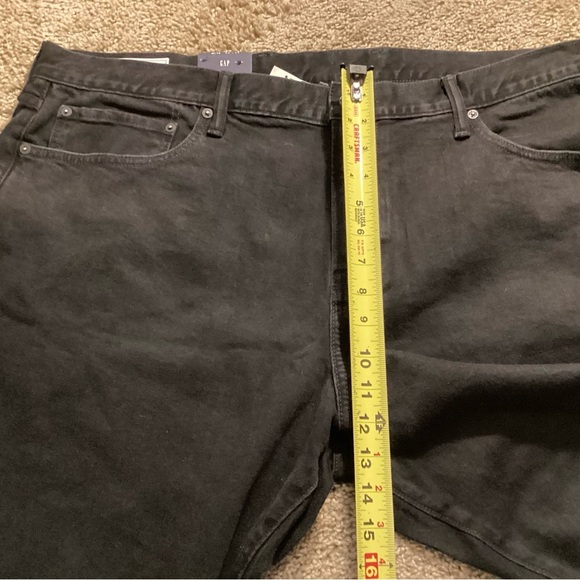 Gap men’s slim Gap-flex black jeans 42x30 - Picture 7 of 10